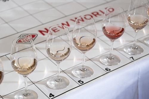 New World Wine Awards judging shot 2