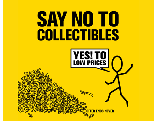 PAK'nSAVE says no to collectibles and yes to low prices