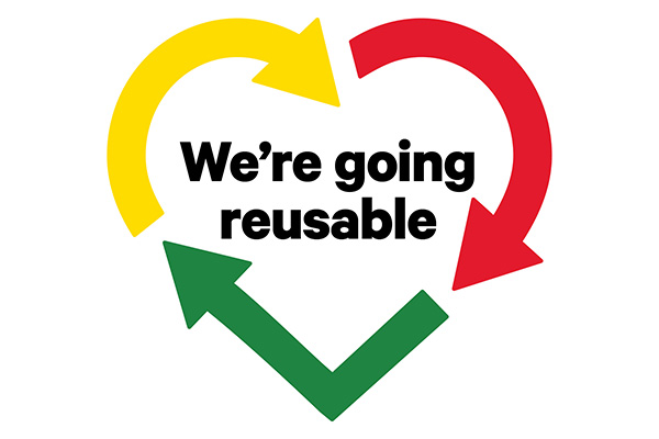 We're going reusable