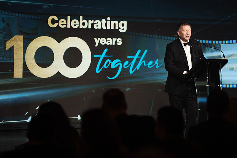 Celebrating 100 years together